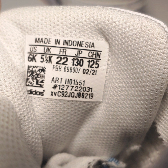 ADIDAS Unisex-Toddler Hoops Mid 2.0 Basketball Shoe Size 6K - Picture 11 of 11